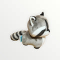 Bellzi Mini Raccooni the Raccoon Plush 5.5" x 3.5" x 6"