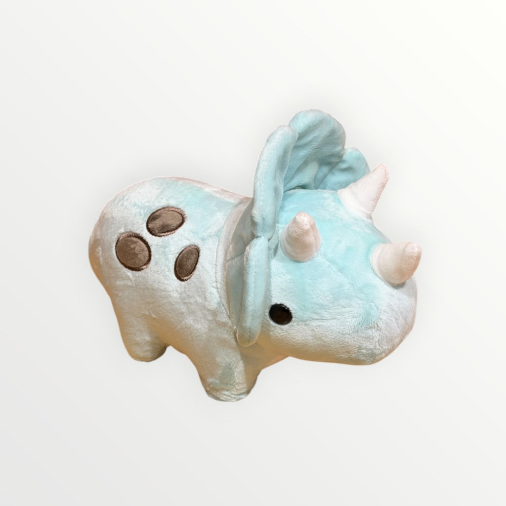 Bellzi Triceratops Plush 13"x5"x7"