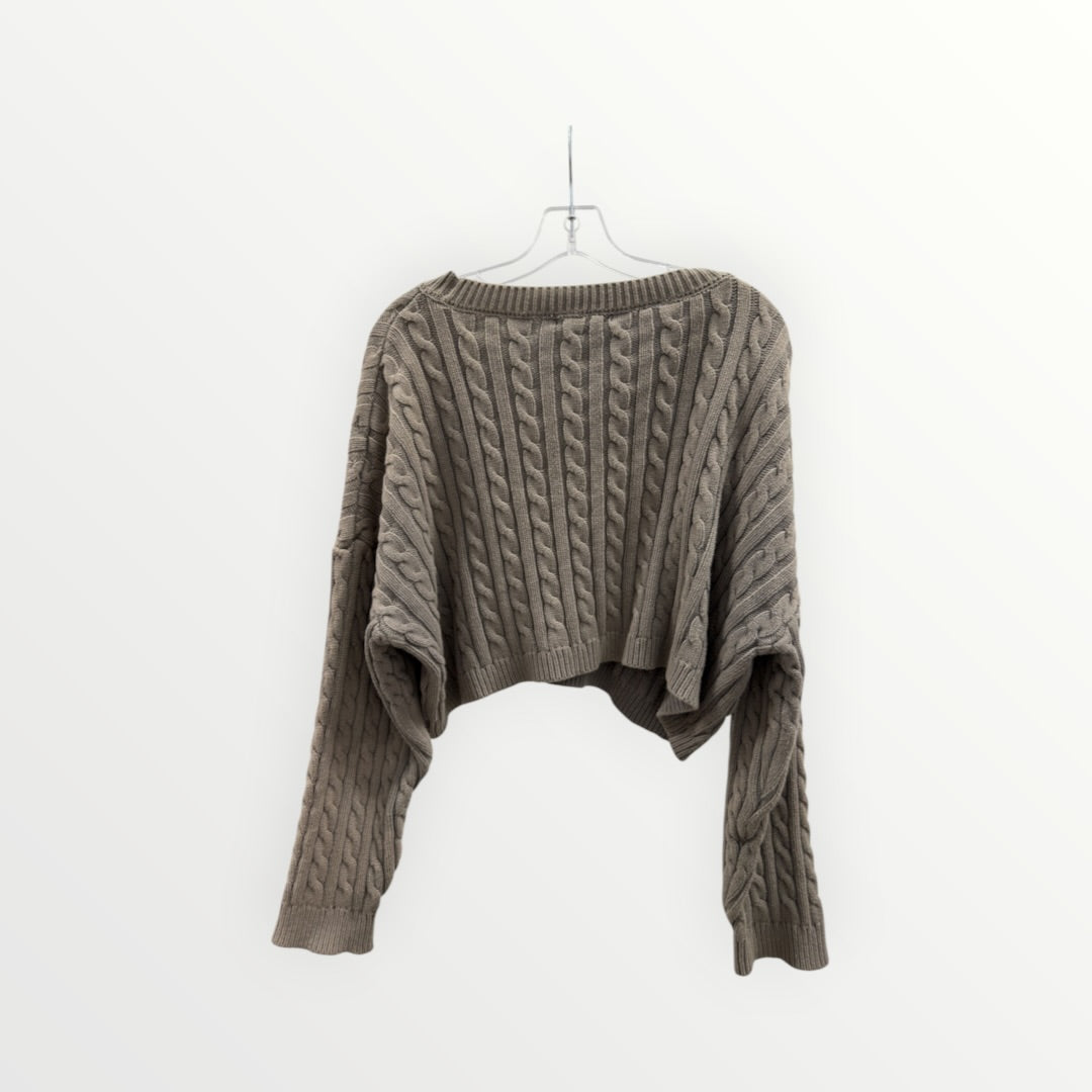 Forever 21  Cable-knit Cropped Sweater Size: XL