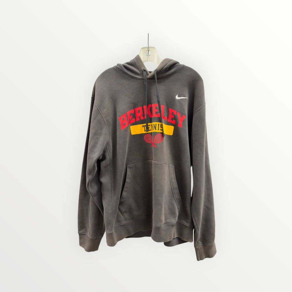 Nike "Berkeley Tennis" Pullover Hoodie Dark Gray Size: M