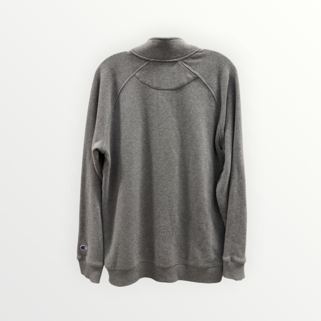 Champion Fleece Quarter-zip Sweatshirt "The College of Wooster" Gray Size:M
