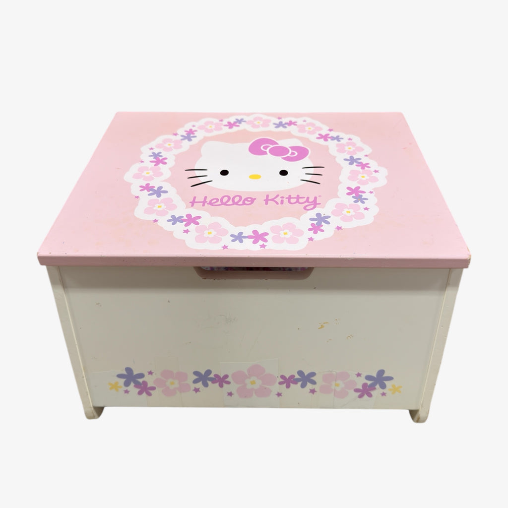 Hello Kitty Wooden Toy Box