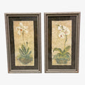Set of Two Framed Botanical Prints by Cheri Blum