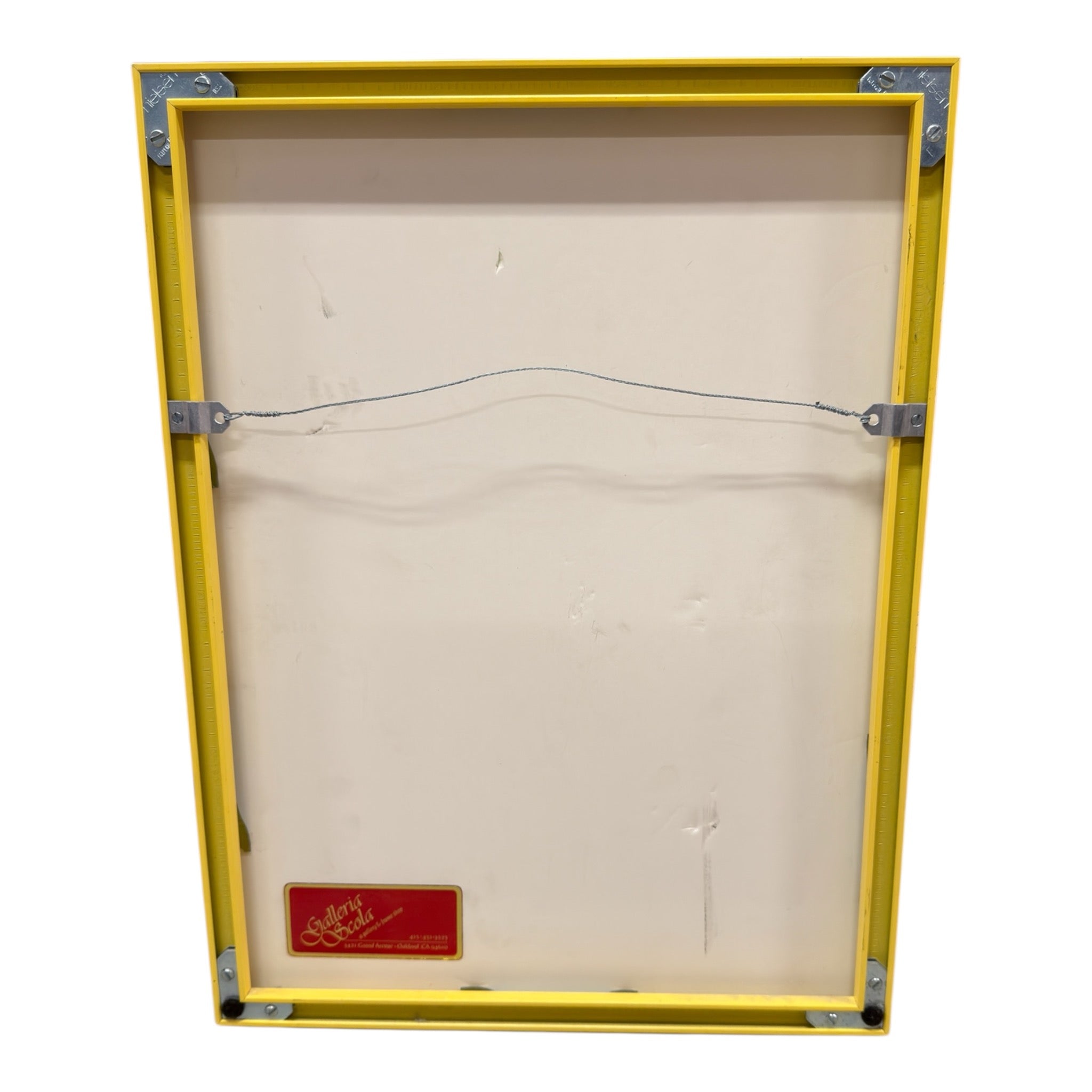 Vintage Professional Framed Art Work " Mother Goose Series No. 4" by Yuri Anne Tateishi