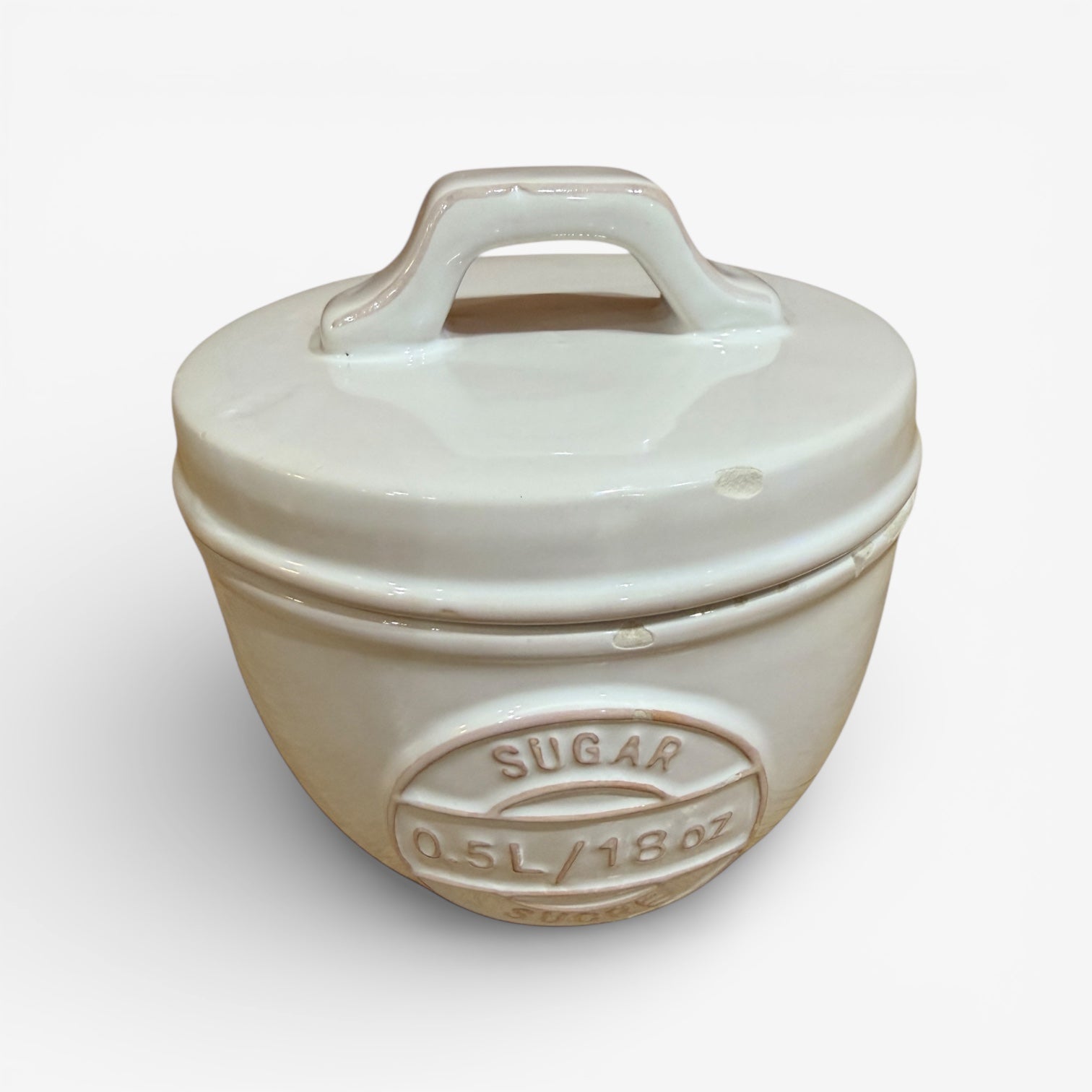 Ceramic Sugar Bowl by Blue Harbor 0.5L/18oz