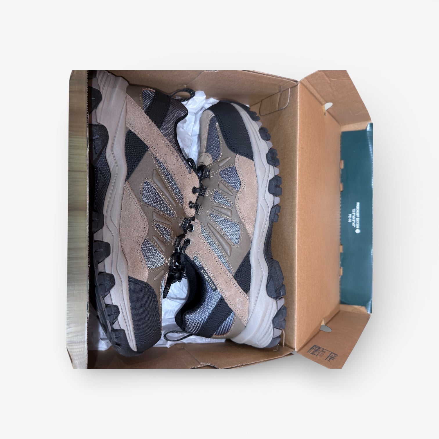 Skechers Men's Selmen-Enago Waterproof Hiking Shoes Size: 8.5