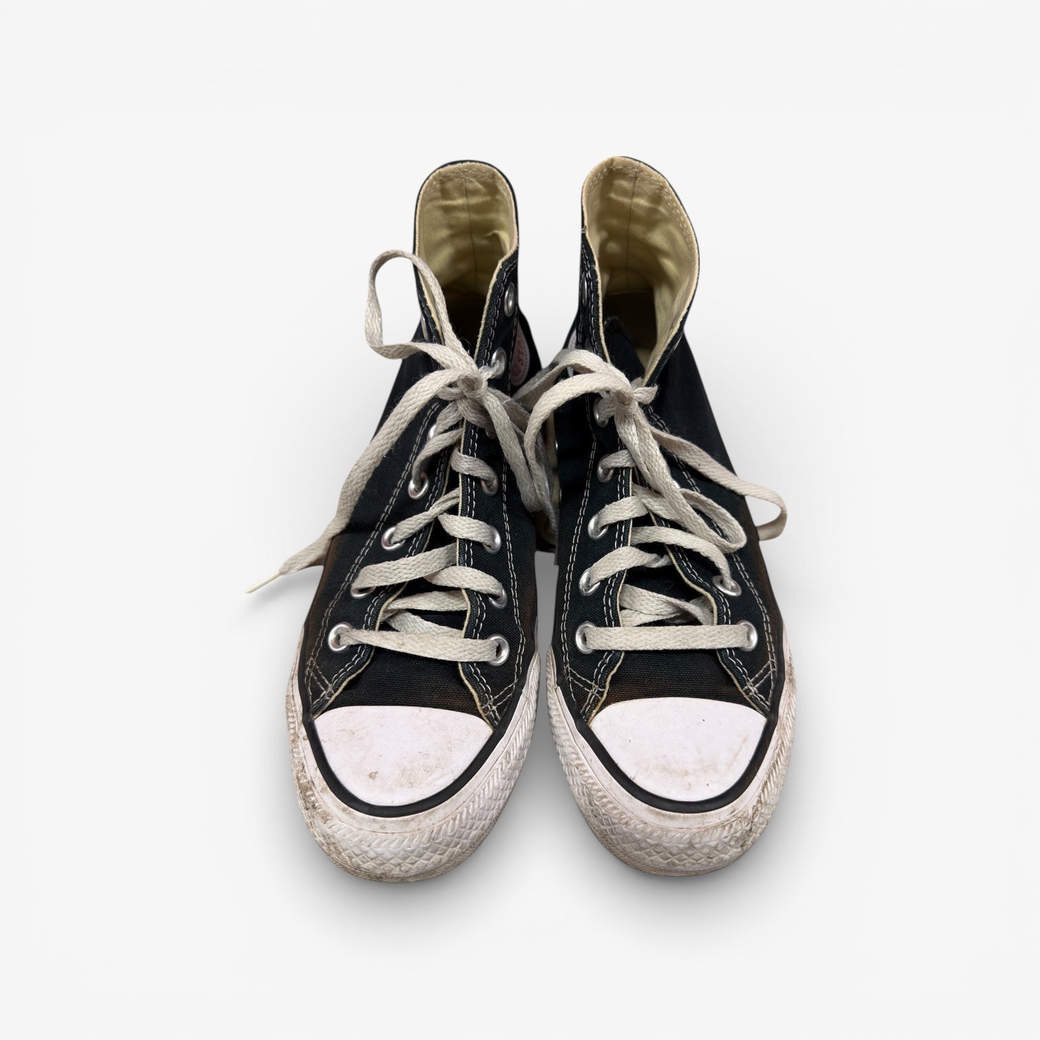 Classic Black Converse Chuck Taylor All Star High-Top Canvas Sneakers