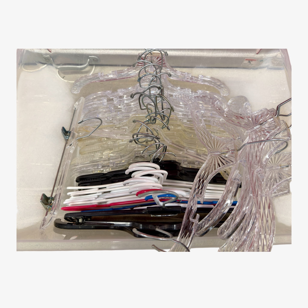 Pack of 56 Assorted Plastic Hangers