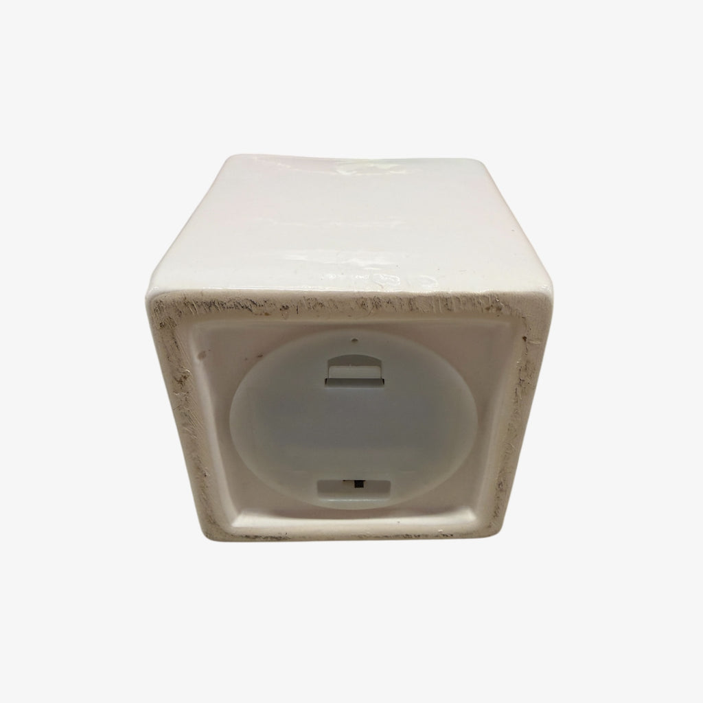 Artificial Orchid Plant w/Led Lights in a White Ceramic Pot 14"H