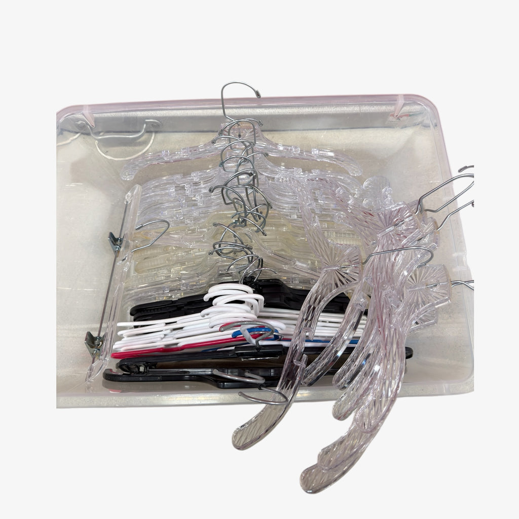 Pack of 56 Assorted Plastic Hangers