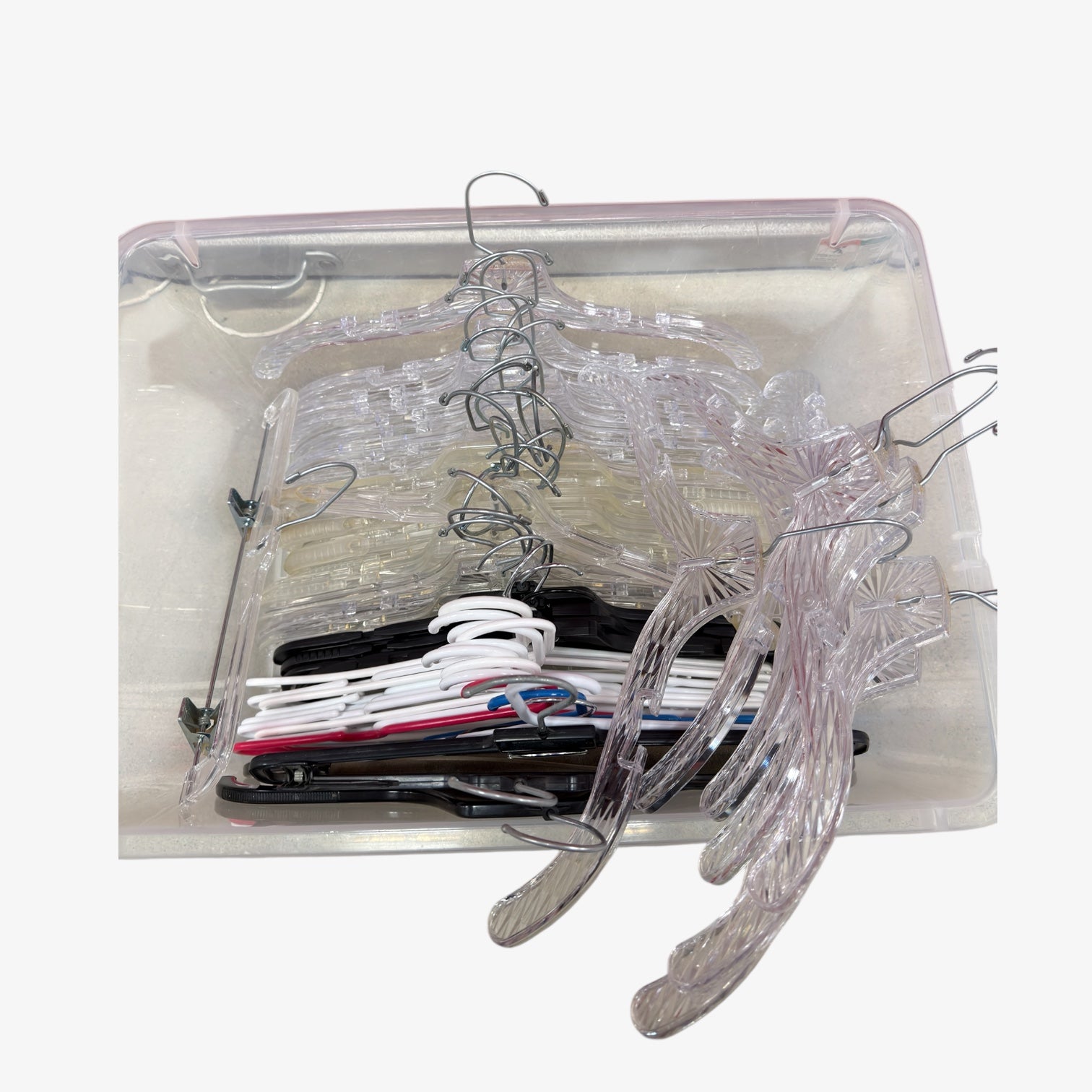 Pack of 56 Assorted Plastic Hangers