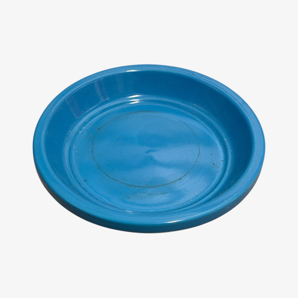 Norcal Pottery Powder Coated Ceramic Saucer, Robins Egg Blue