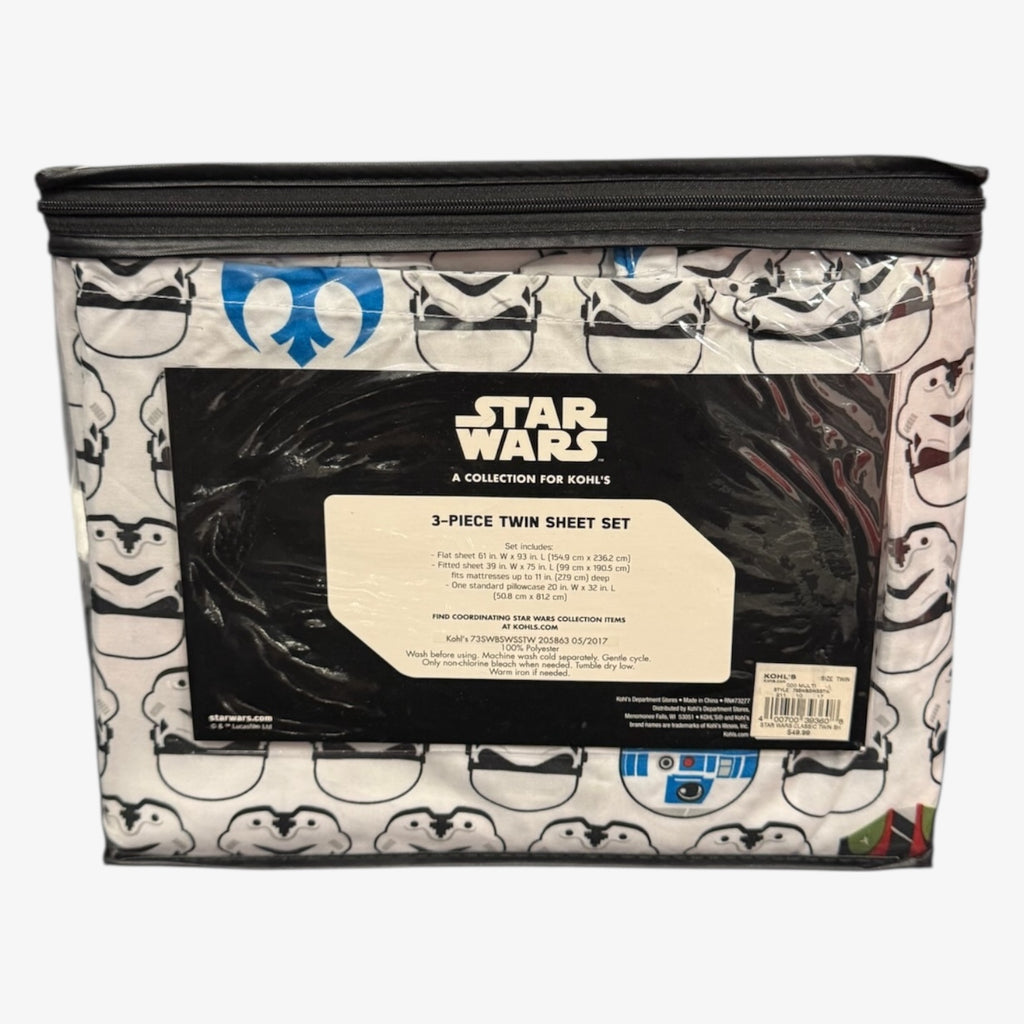 Star Wars Microfiber Twin Flat Sheet