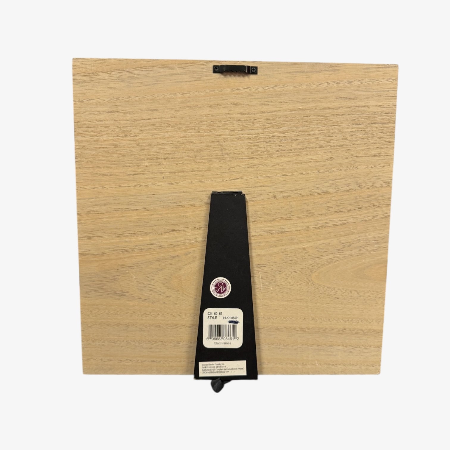 Wood Family Memories Personalized Photo Clip Shiplap Sign 9" x 11"