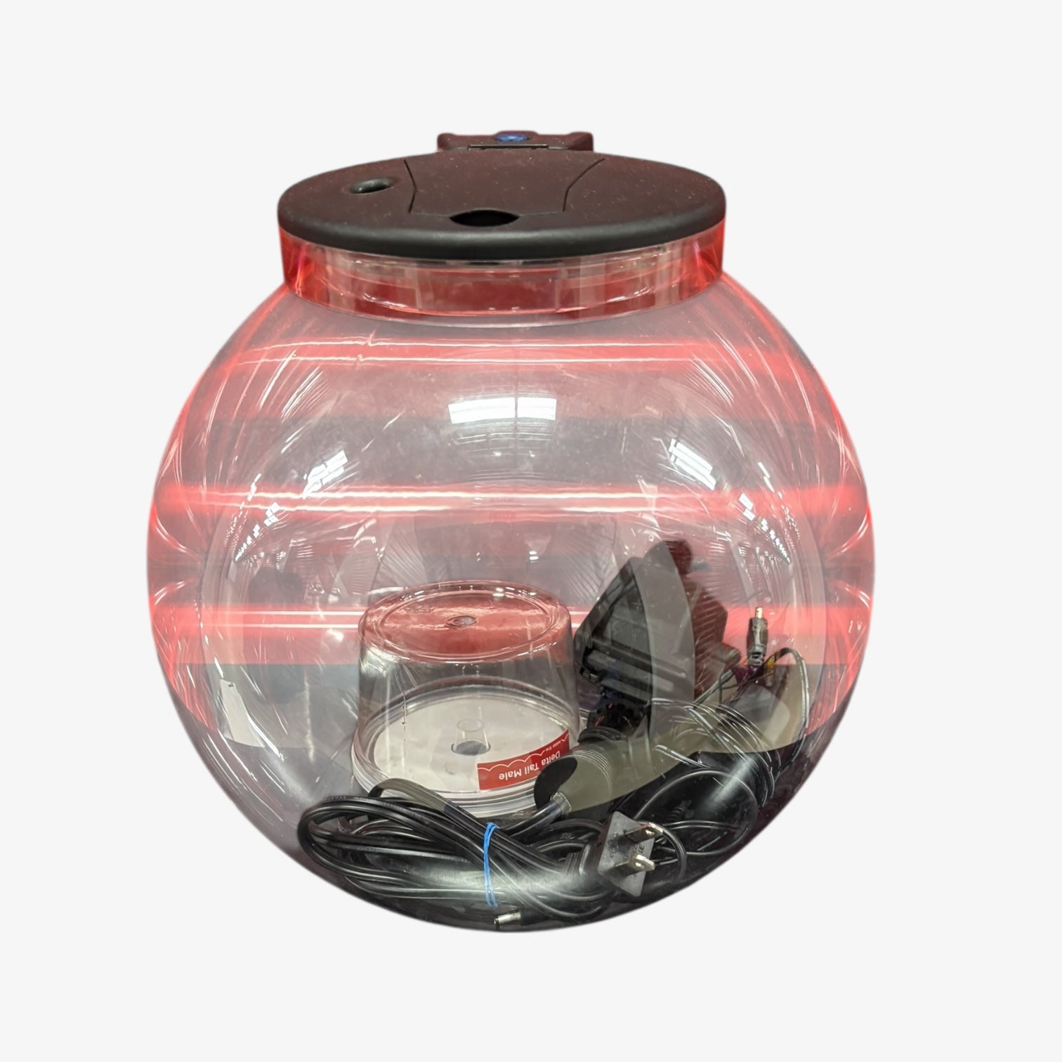 KollerCraft Plastic Fish Tank or Aquarium 3-Gallon Start Kit  11.5" H