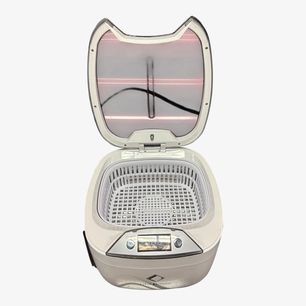 Ultrasonic Cleaner Machine for Jewelry, Eyeglasses, Dentures, Phones 9"H