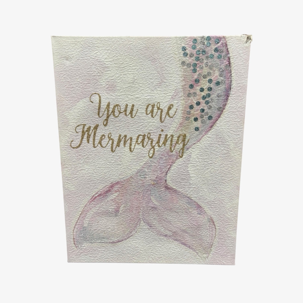 Canvas Wall Art "You are Mermazing"