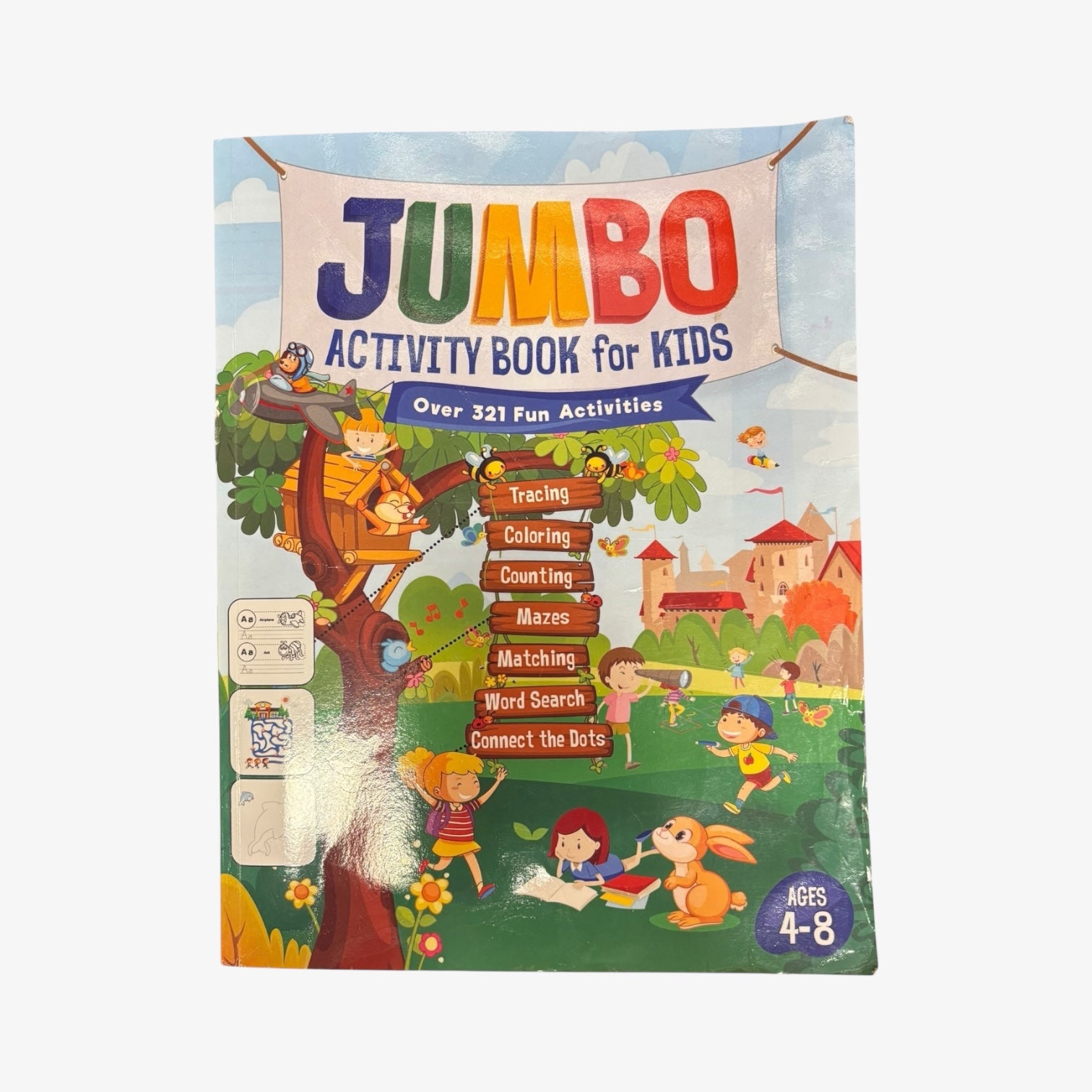 Jumbo Activity Book for Kids: Over 321 Fun Activities