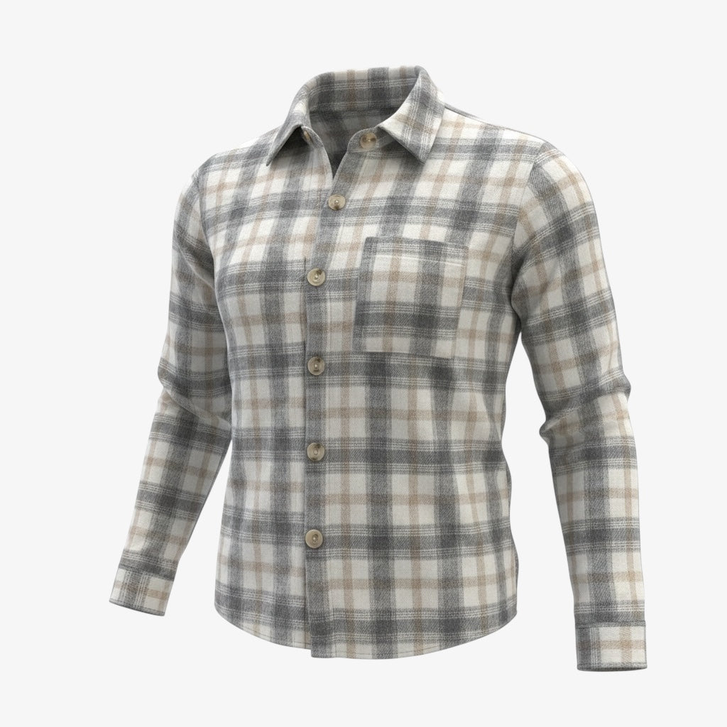 Ellison Plaid Stripe Button Down Women Size: S