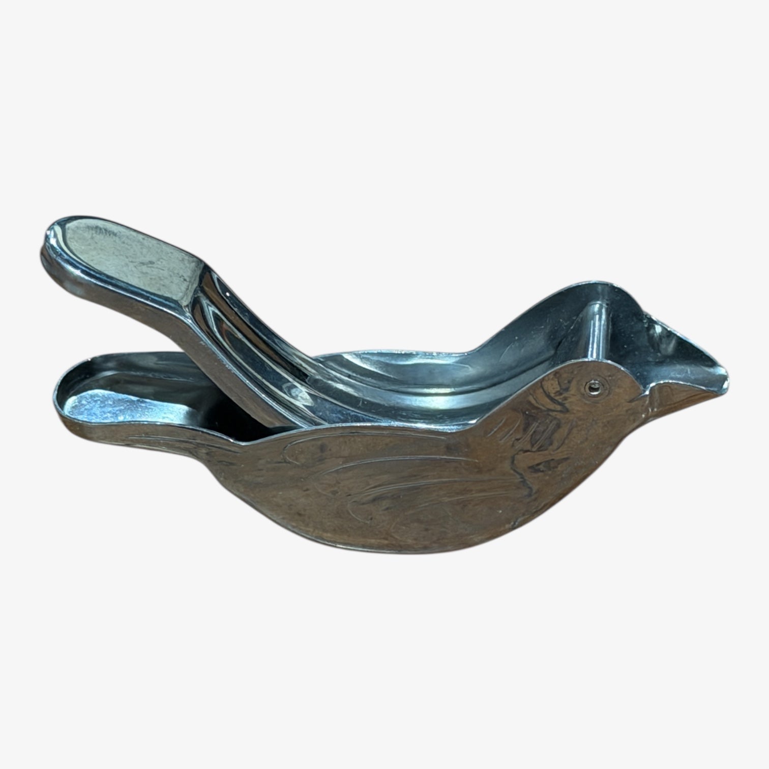 Vintage Metal Bird Shaped Garlic Press