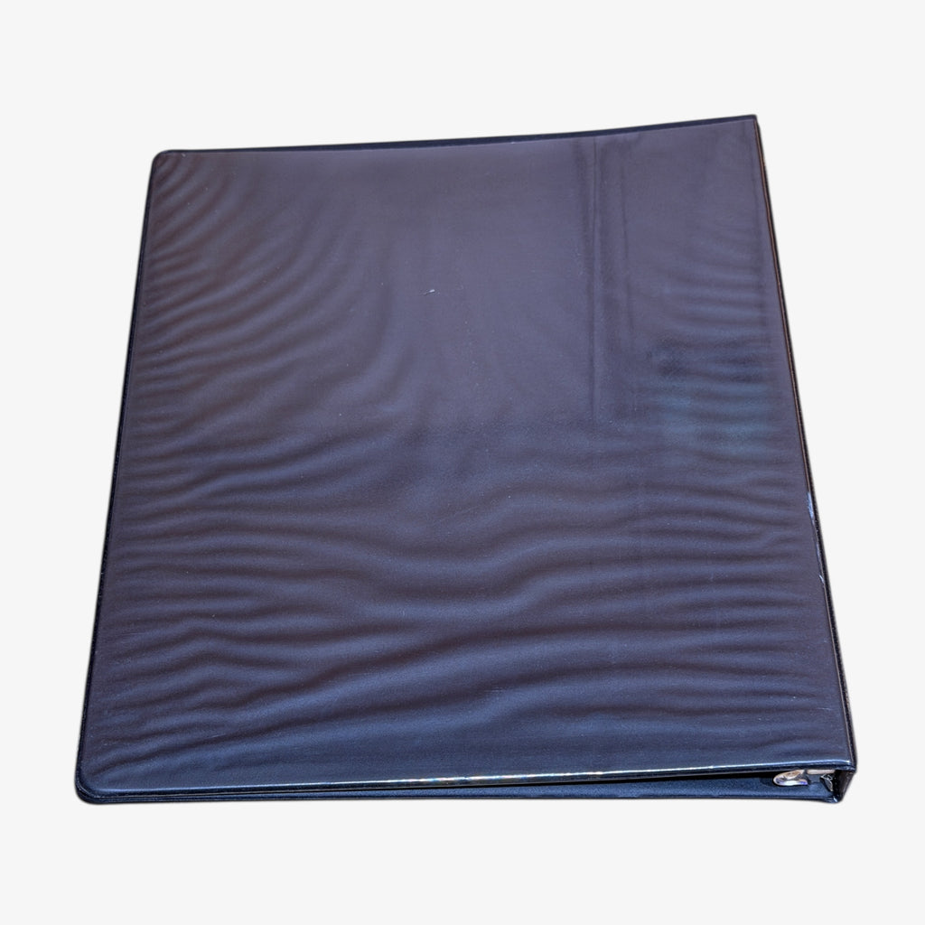 Avery Dennison Black 3-Ring Showcase View Binder 1/2"