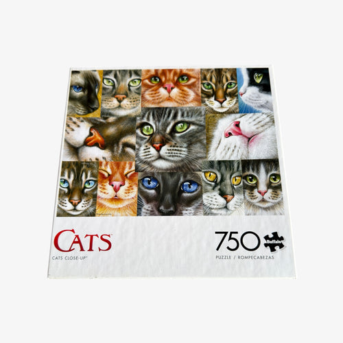 Buffalo Games 750-Piece Cats Close-up Adult Interlocking Jigsaw Puzzle