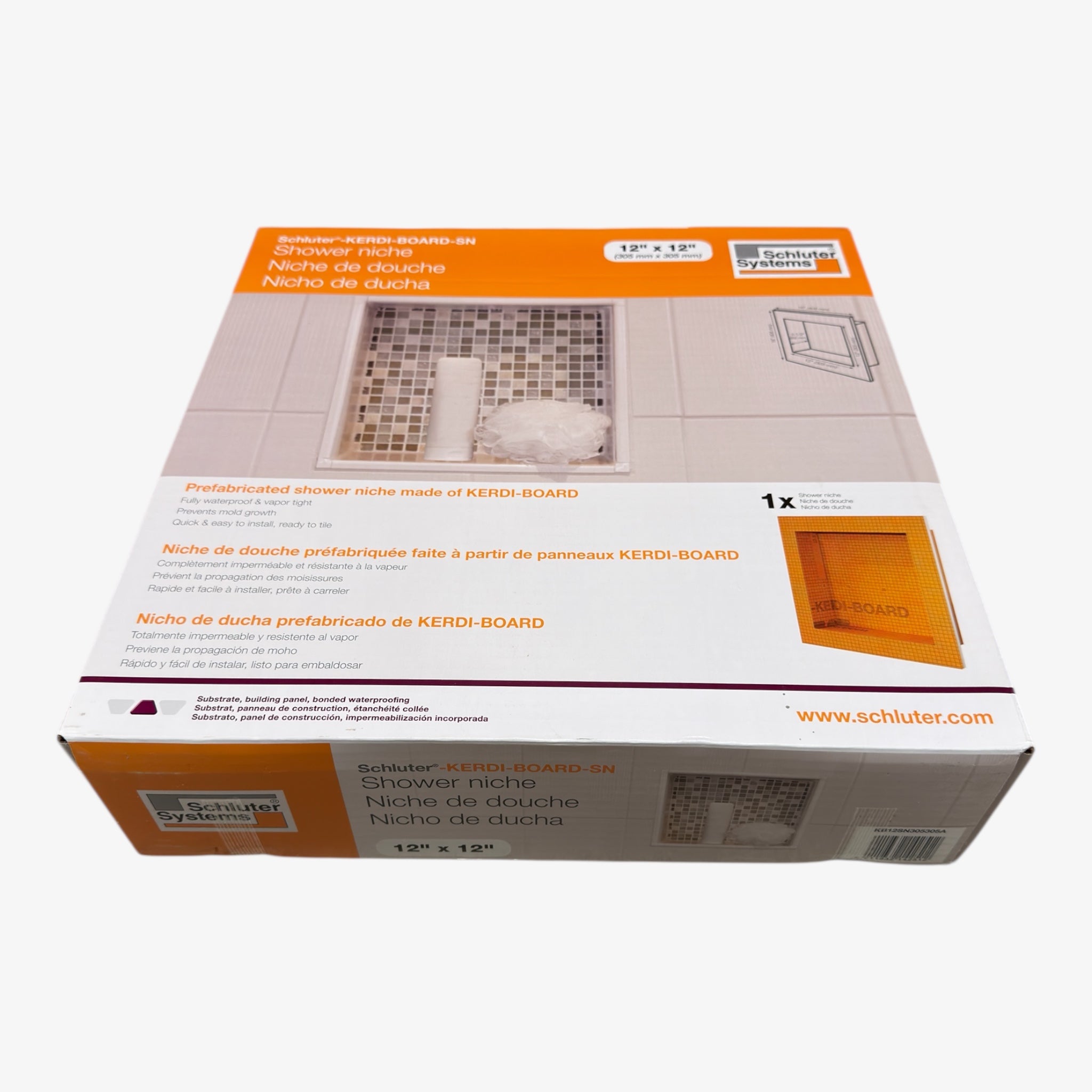 Schluter-KERDI-BOARD-SN Shower Niche
