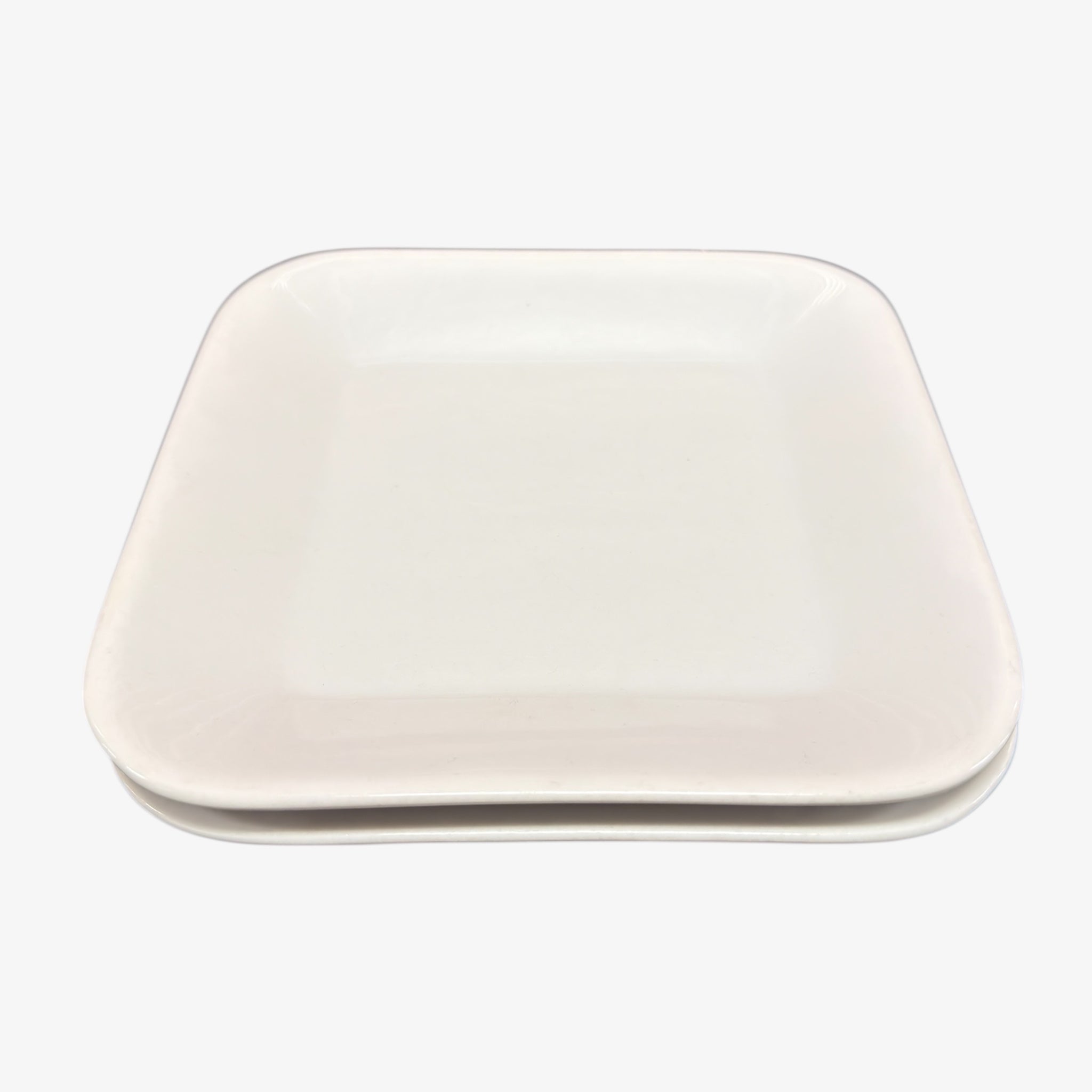 Set of 2 Macy's The Cellar Marc Square Appetizer Plates