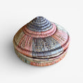 Vintage Hand Woven Ethiopian Basket w/Lid