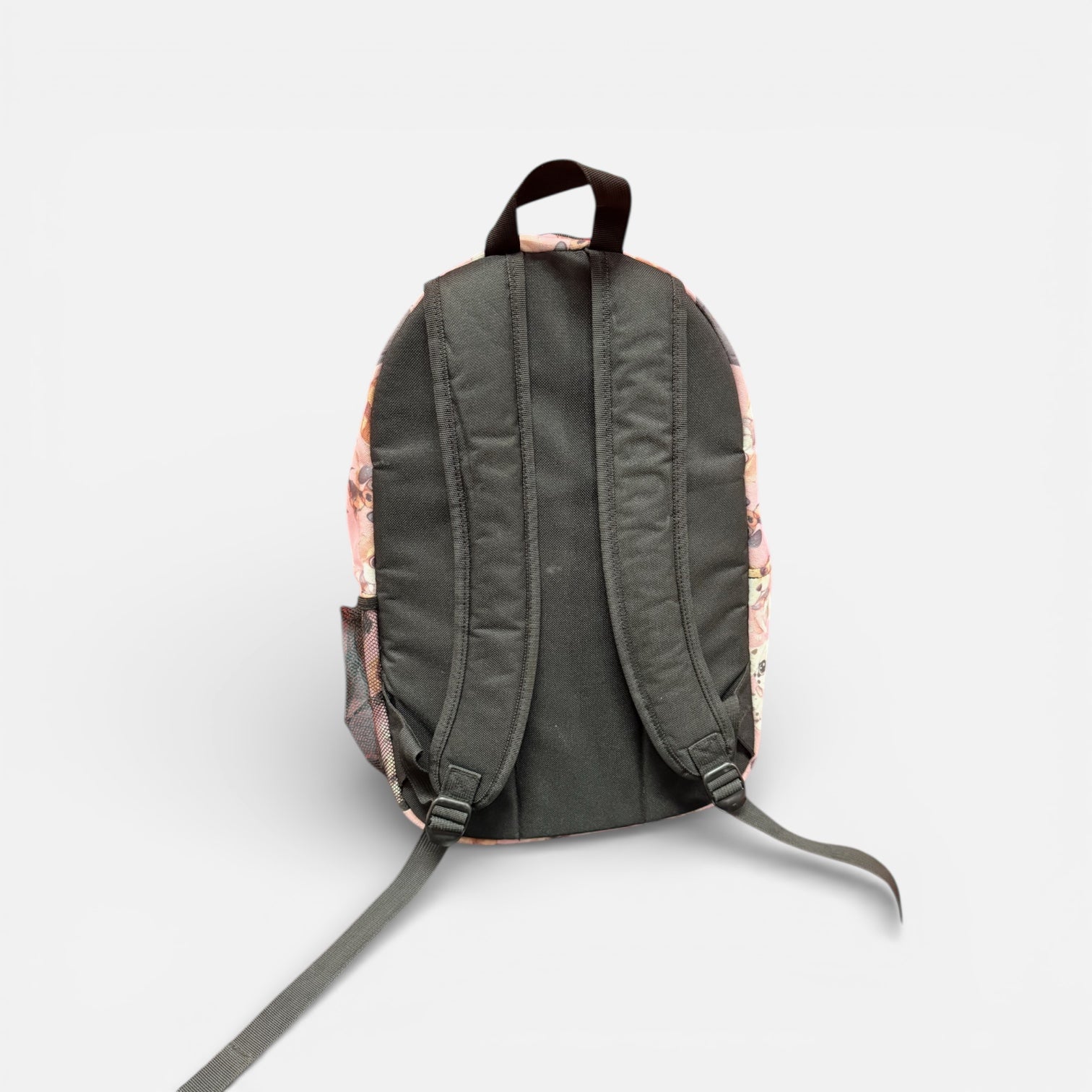 Pink Puppy Dog Printed Backpack