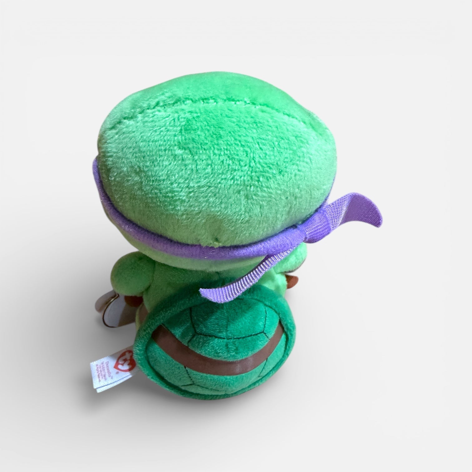 1998 Ty Beanie Teenage Mutant Ninja Turtle Donatello 6"