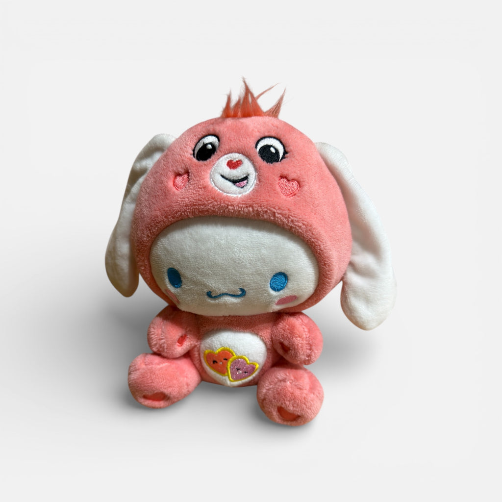 Hello Kitty x Care Bears Cinnamoroll as Love-A-Lot Bear Plush 9"H