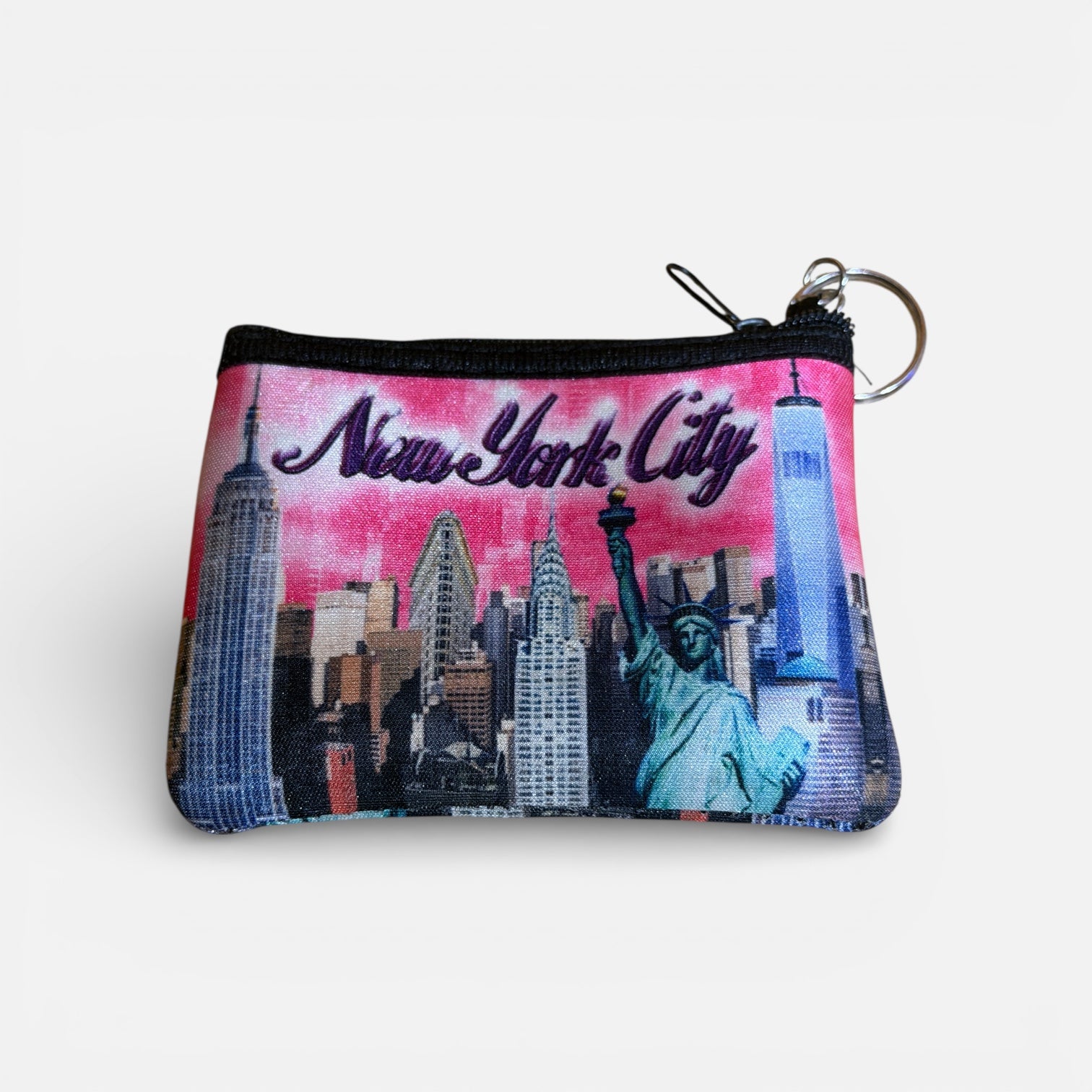 New York City Coin Purse w/Key Chain
