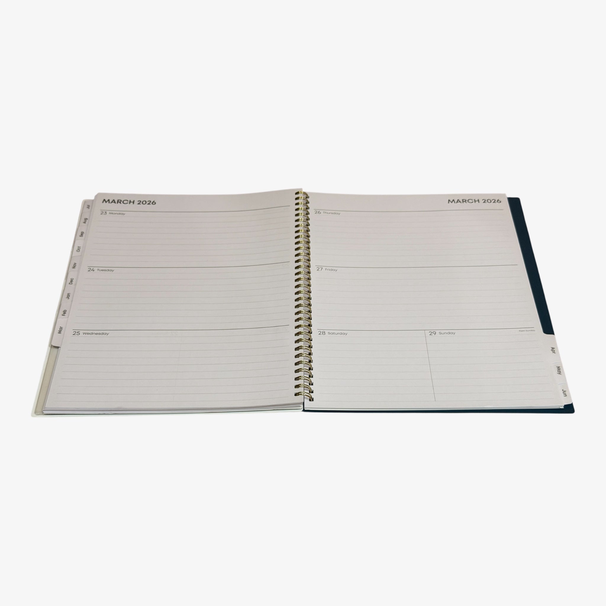 2025-2026 Planner w/ Floral Design & Spiral Binding