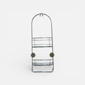 Metal Shower Rack 2-Shelf 8" x 10.5"