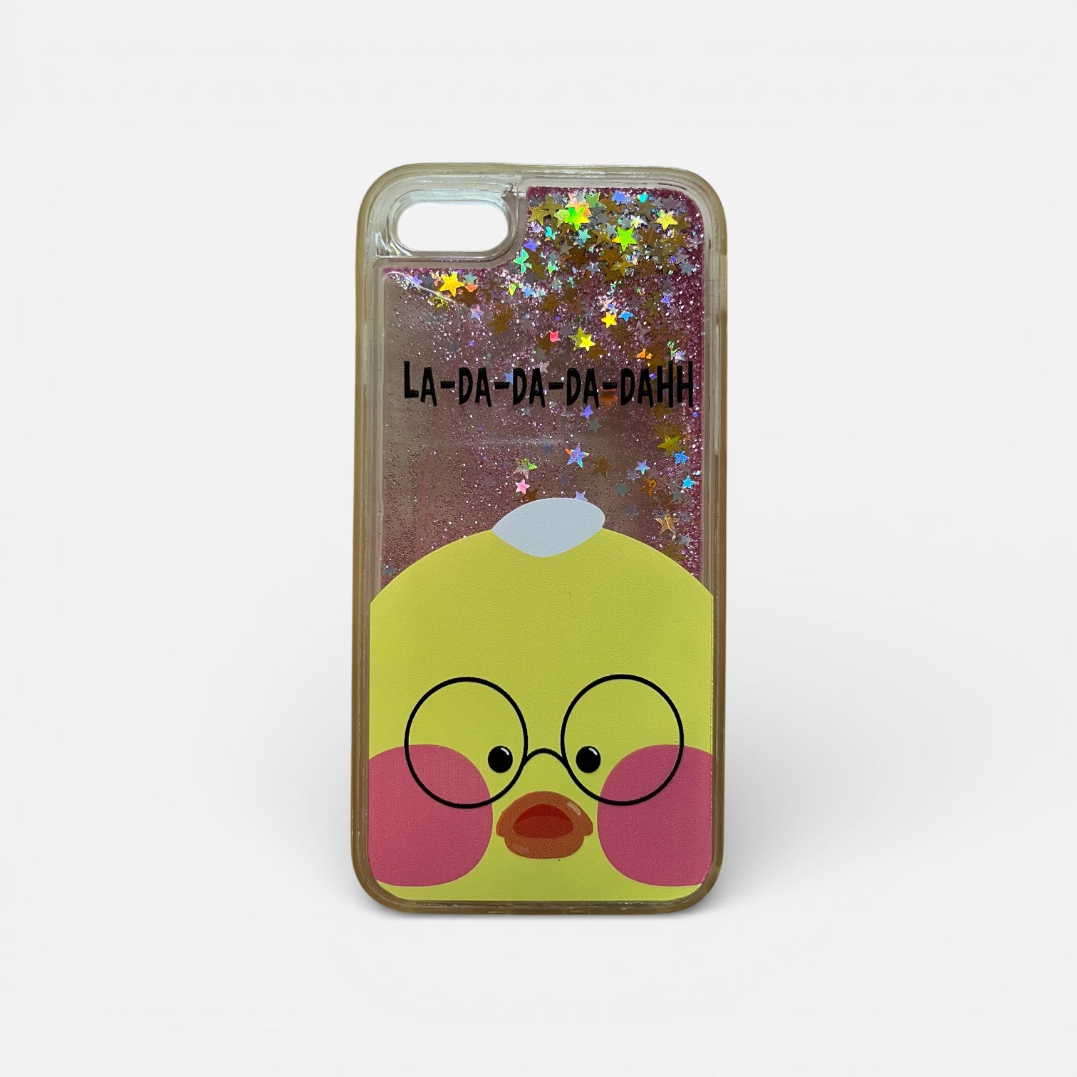 Glitter Duck iPhone 11 Case 2.75" x 5.5"