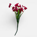 One Bundle Pure Fuchsia Artificial Flowers 12"