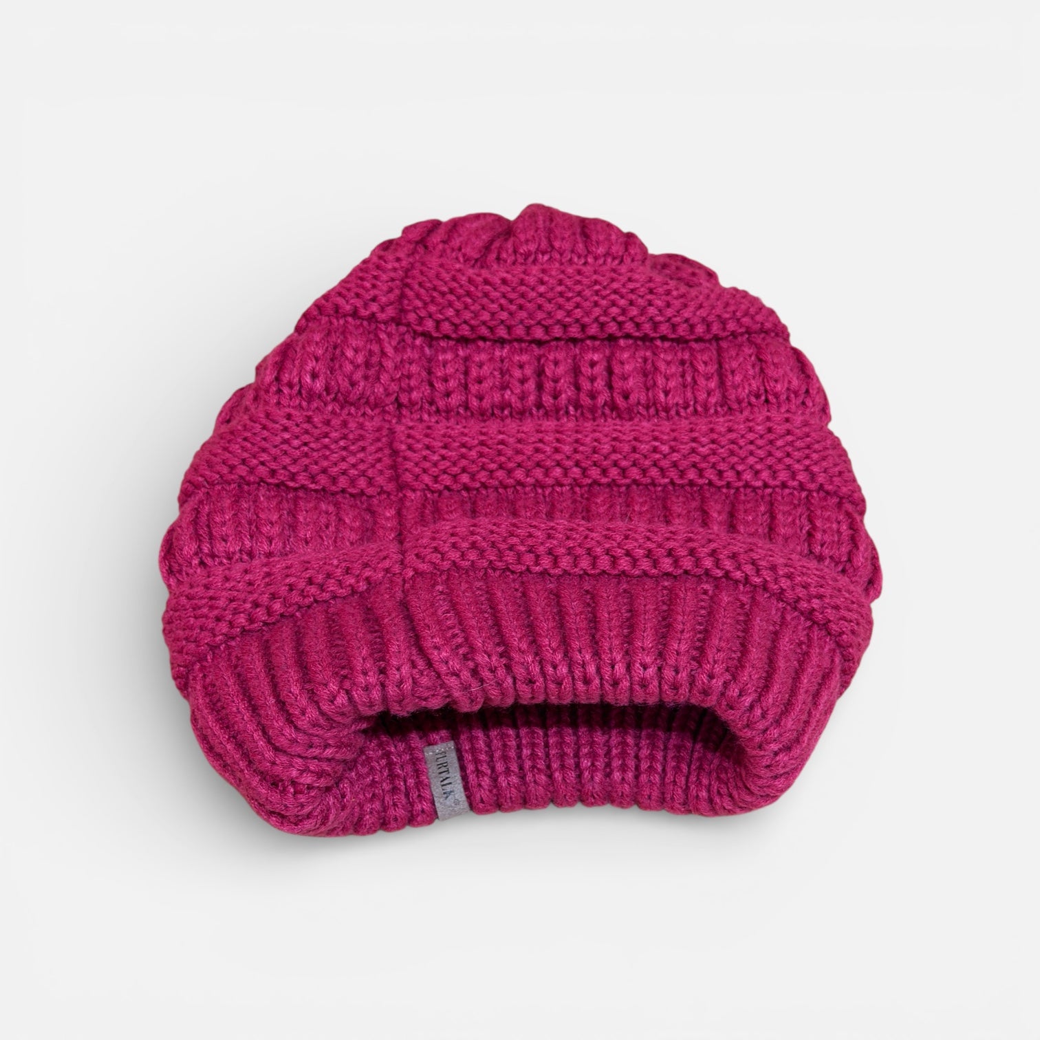 FURTALK Women's Satin Lined Cable Knit Chunky Slouchy Beanie