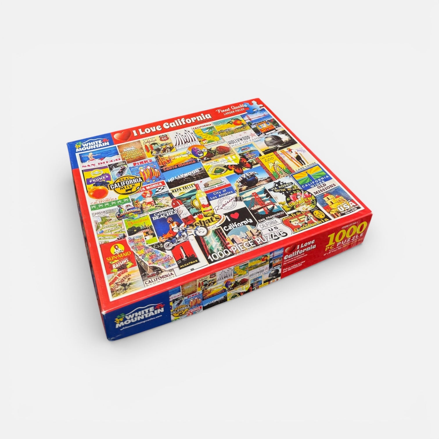 "I Love California" 1000-piece jigsaw puzzle