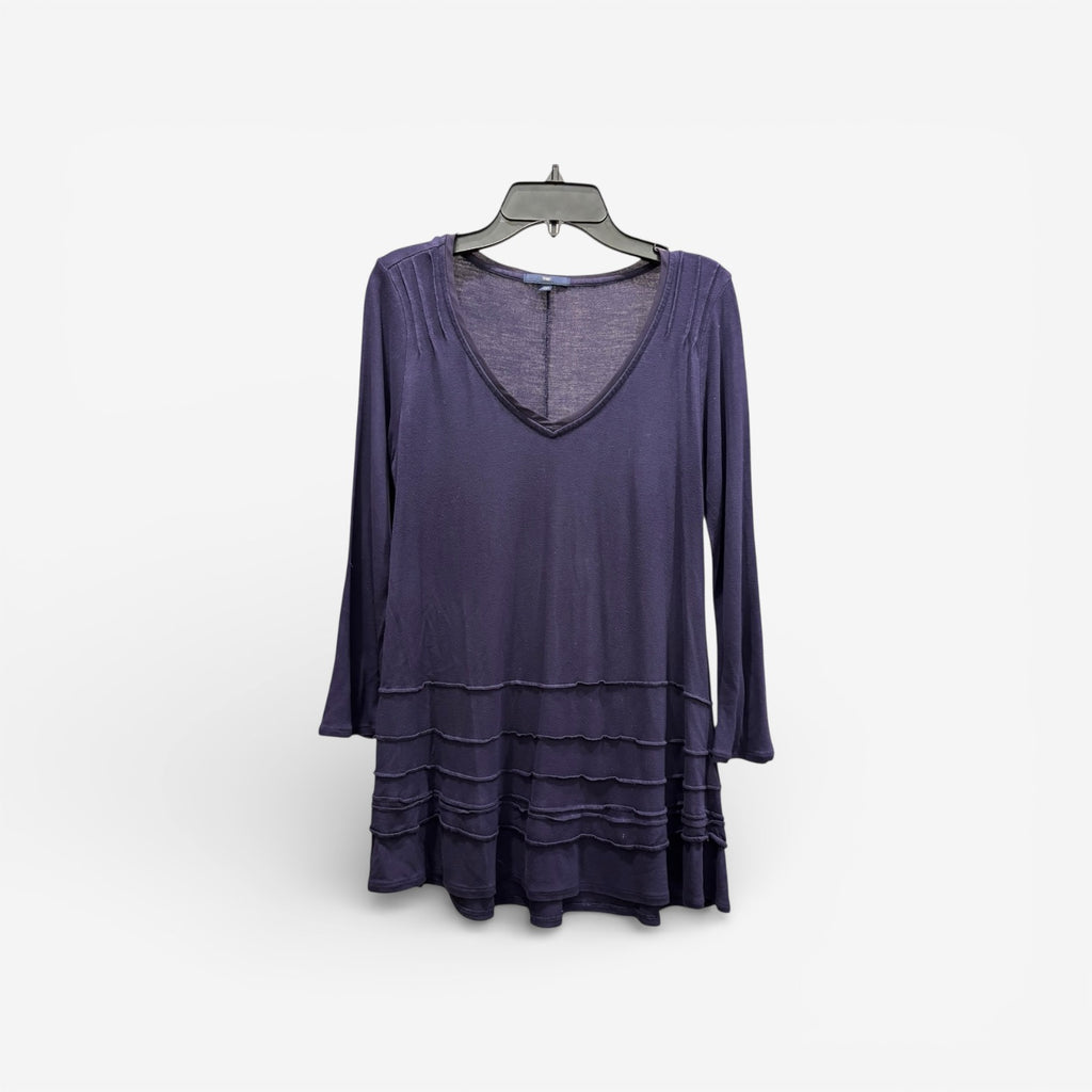 Gap Purple Long Sleeve Top Size: XS