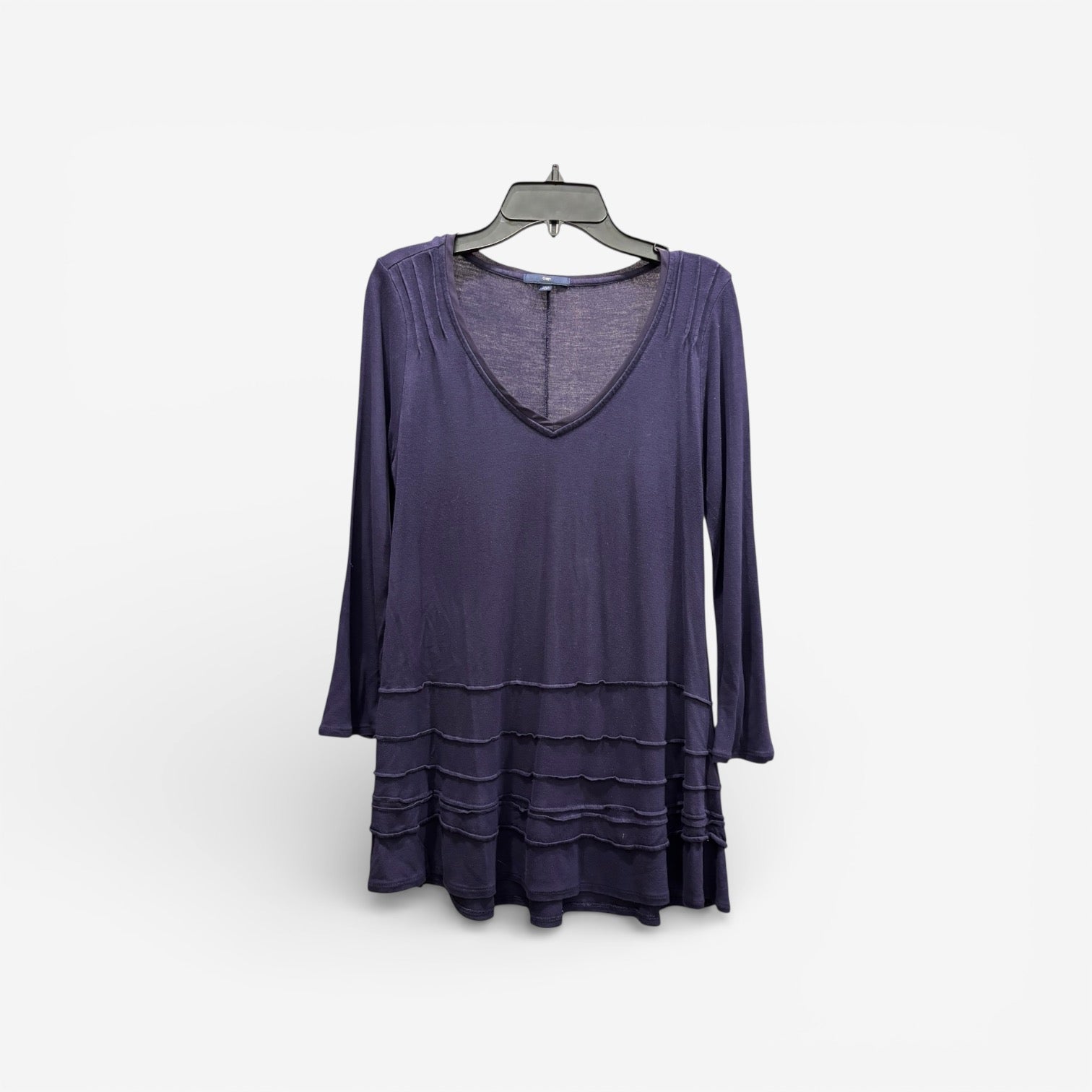Gap Purple Long Sleeve Top Size: XS