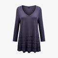 Gap Purple Long Sleeve Top Size: XS
