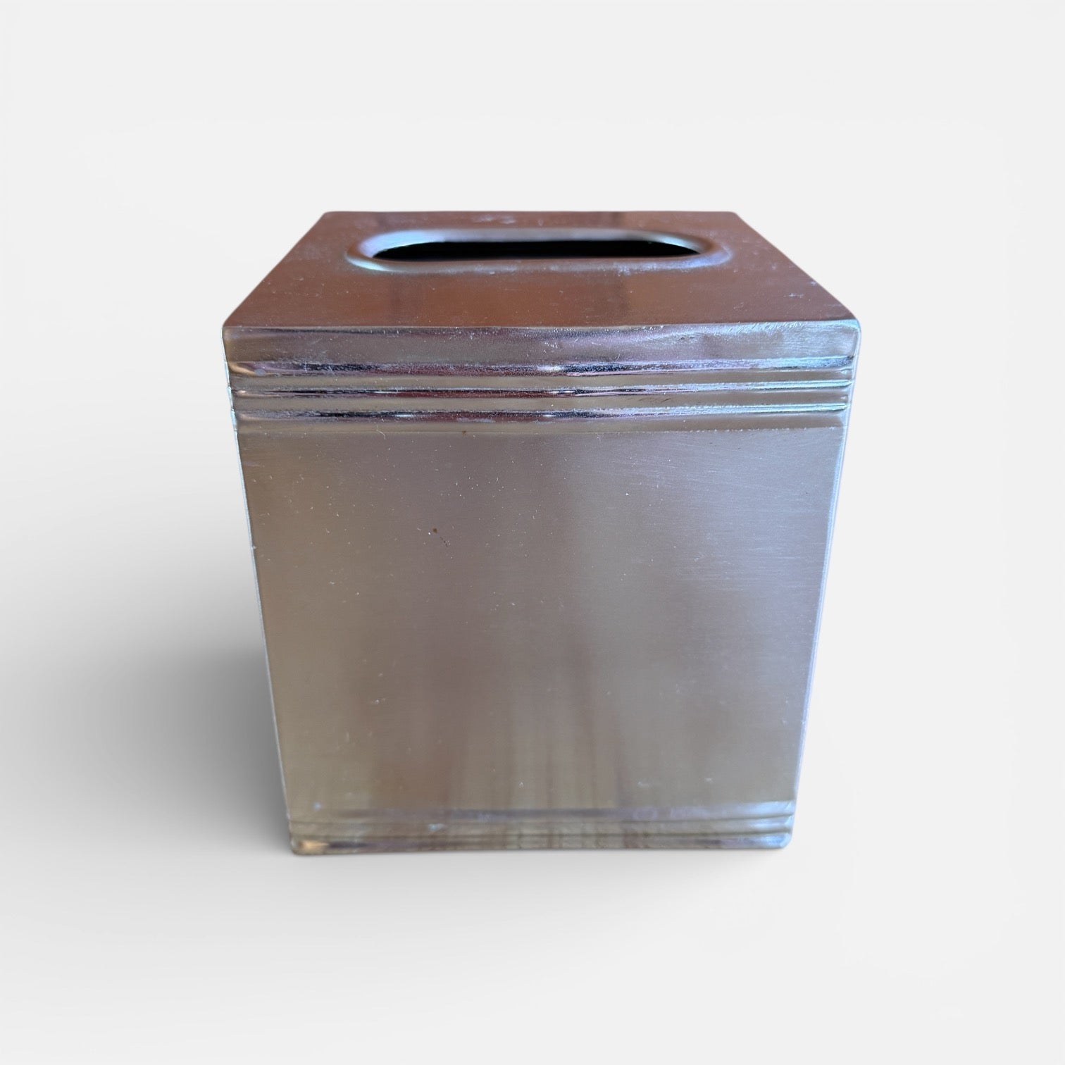 nu steel DR9H Boutique Tissue Box Holder 5.75" x 5.5" x 5.5"