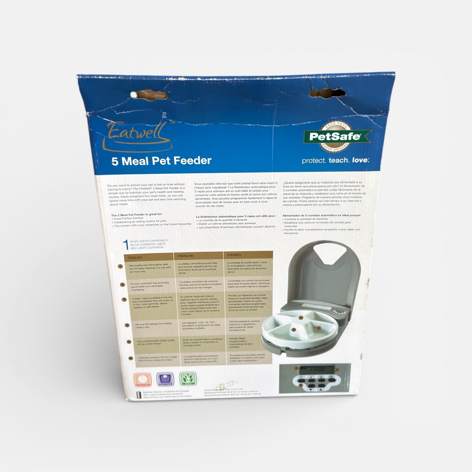 PetSafe Eatwell 5-Meal Pet Feeder
