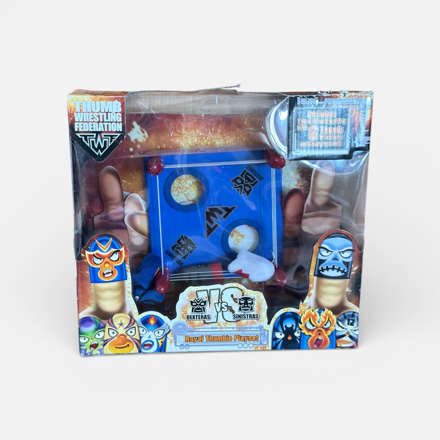 Thumb Wrestling Federation (TWF) Toy Set
