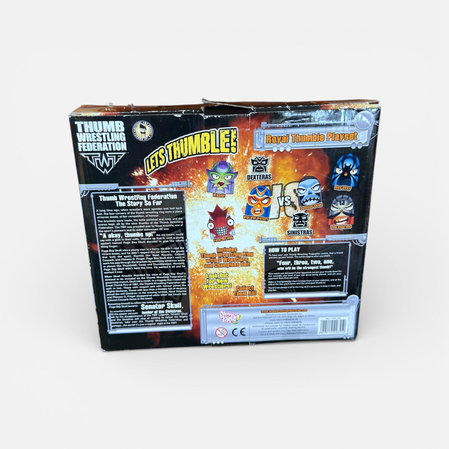 Thumb Wrestling Federation (TWF) Toy Set