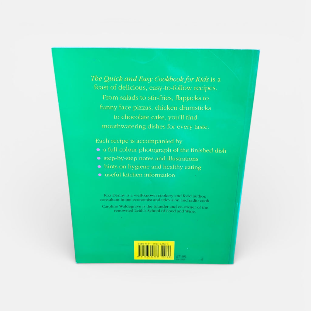 Quick And Easy Cookbook For Kids