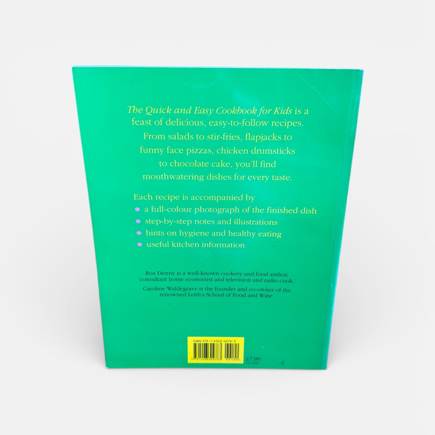 Quick And Easy Cookbook For Kids