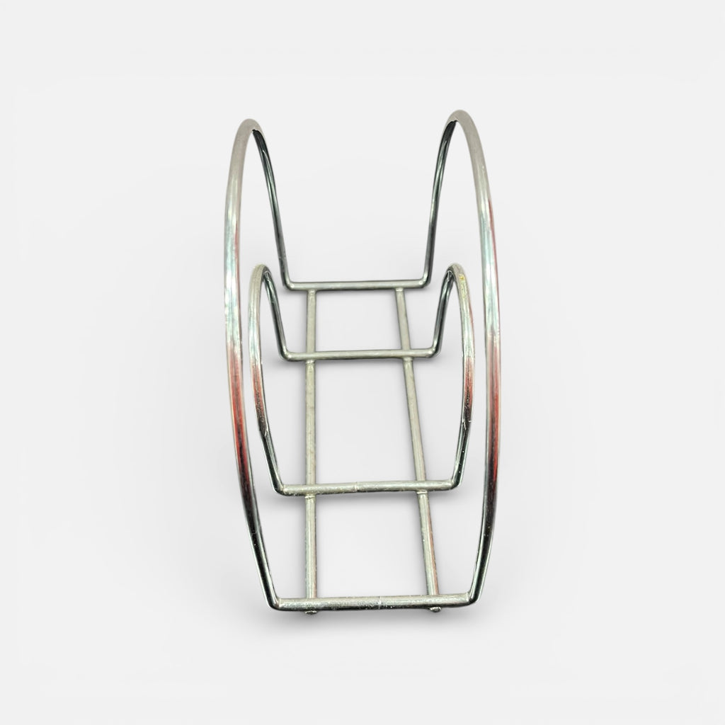Modern Metal Paper Napkin Holder for Cocktail (Chrome) 5.5" x 4.25"