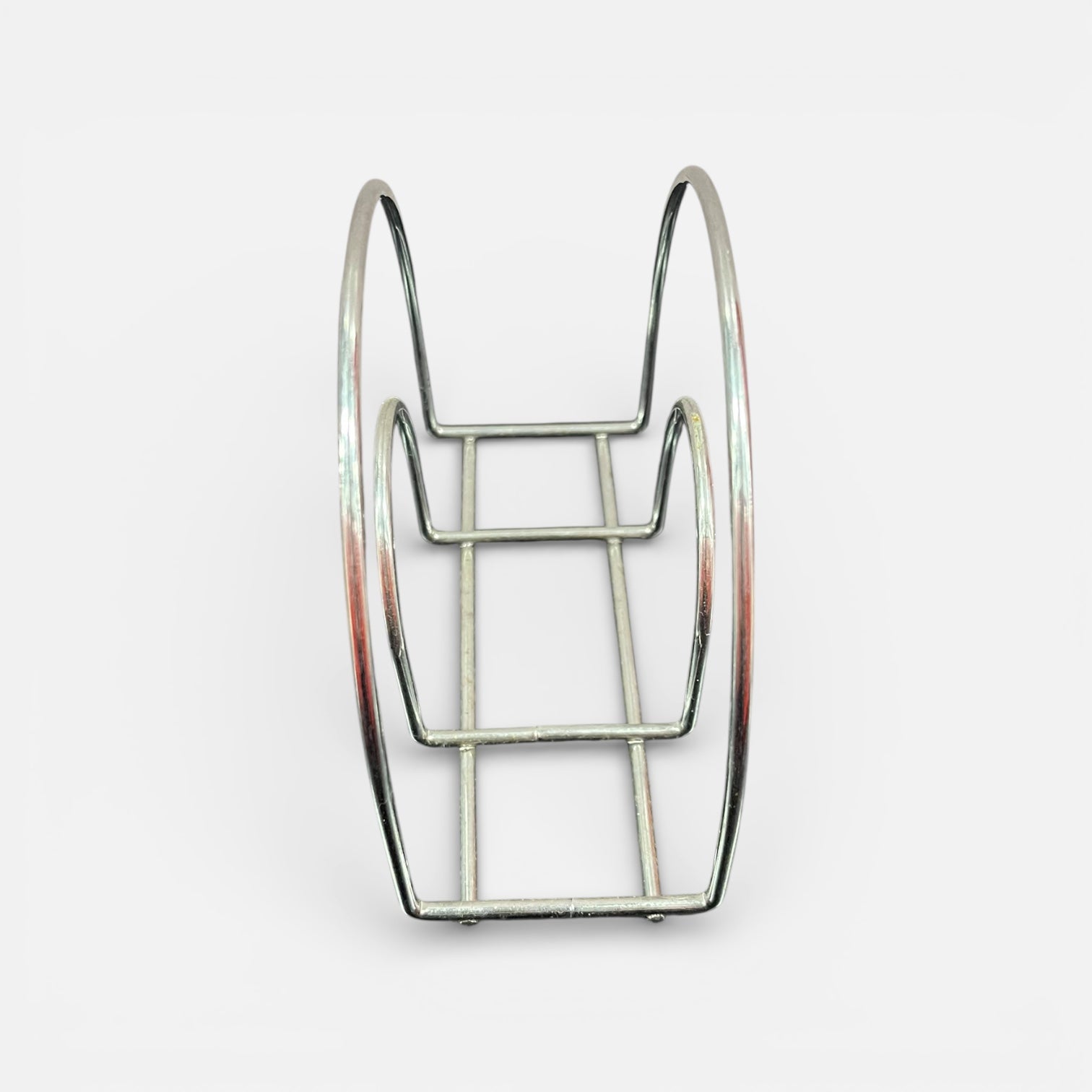 Modern Metal Paper Napkin Holder for Cocktail (Chrome) 5.5" x 4.25"